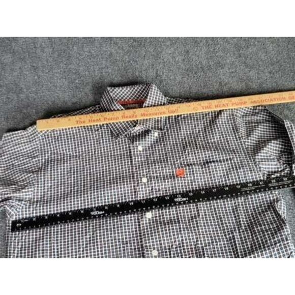 Cinch Button Up Shirt Men‎ Sz S Plaid Long Sleeve Embroidered Cowboy Western - Picture 5 of 7